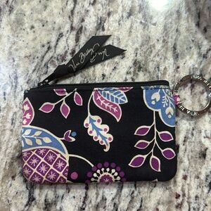Vera Bradley zip ID case.